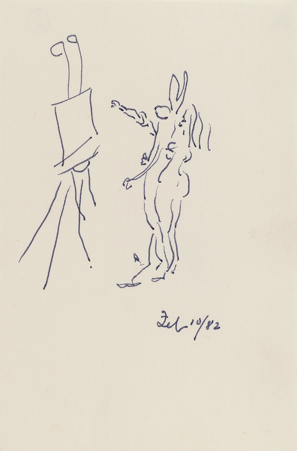 Artistic Hare Feb 10/82